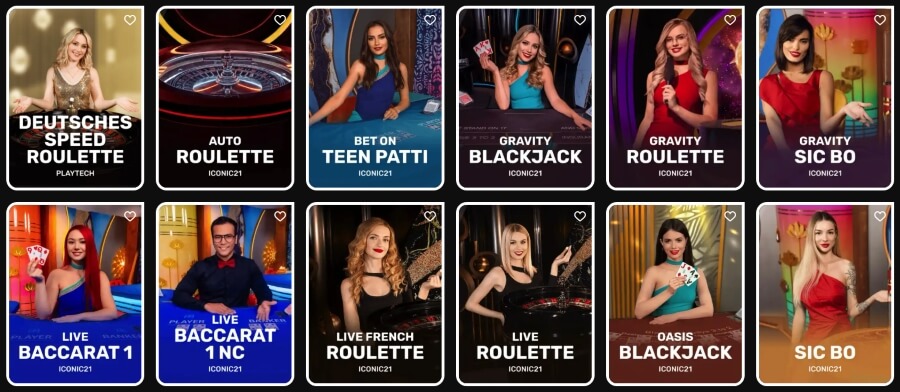 24Casino - Live Casino Games