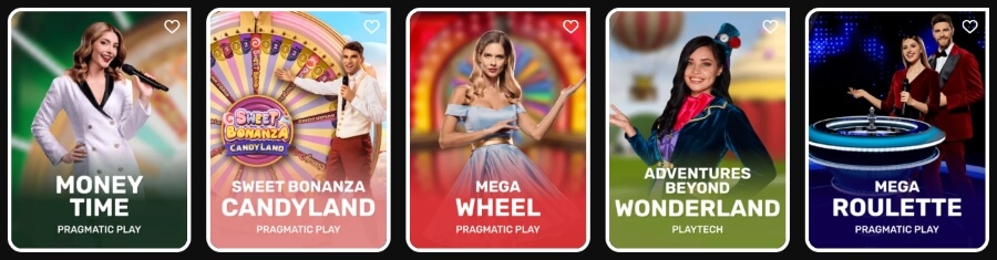 24Casino - Live Game Shows