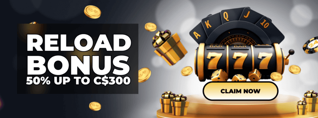 reload bonus at 24slots - canada casino