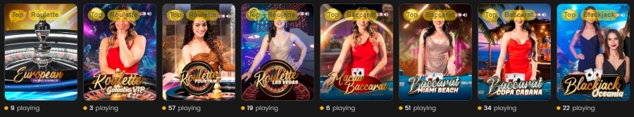 29Black - Live Games