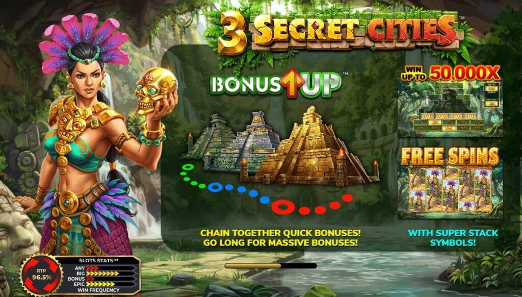 3 Secret Cities Slot Canada