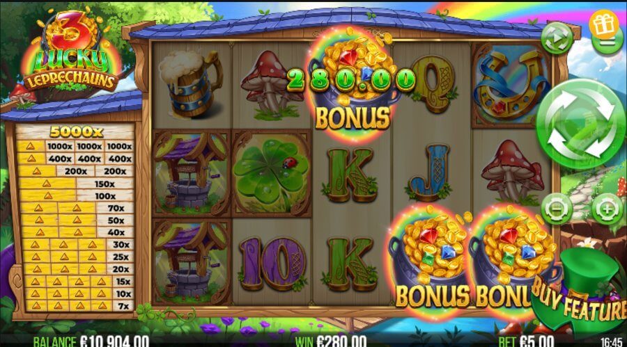 3 lucky leprechauns slot - canada casino