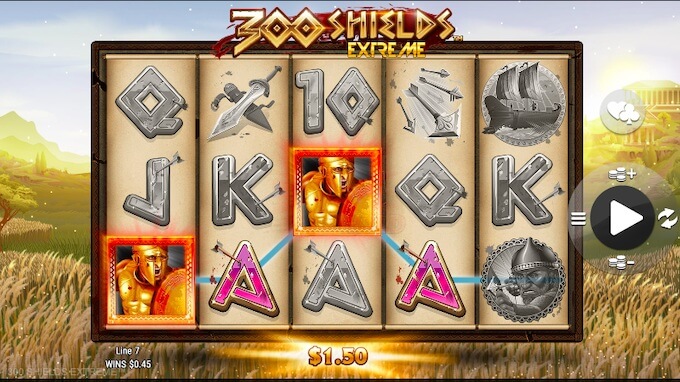 Play 300 Shields Extreme! 300 Shields Extreme slot