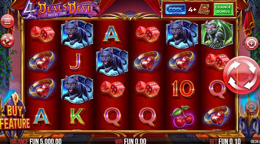 4 Deals With The Devil Canada Slot Reel