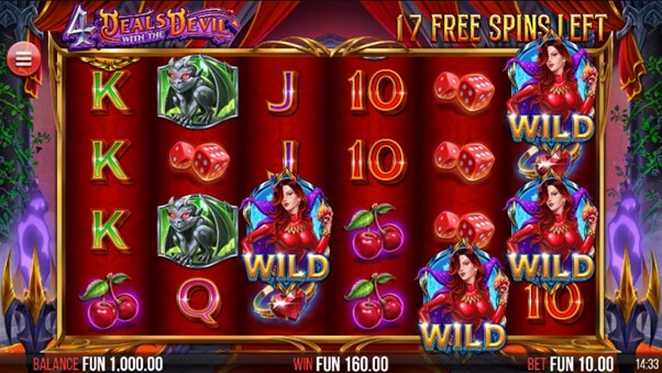 4 Deals With The Devil Canada Slot Wild Symbol