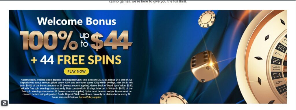 44aces bonus