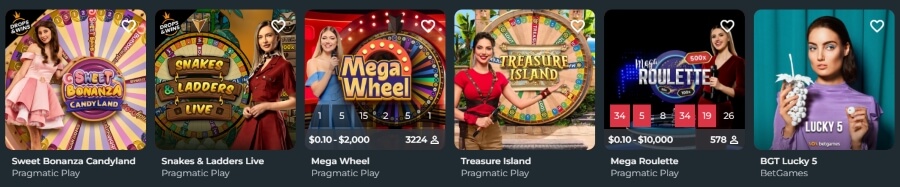 777vault - Live Game Shows