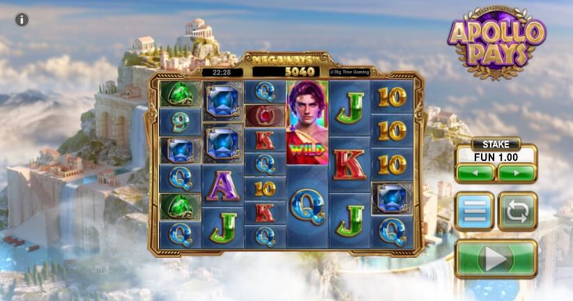 Apollo Pays Slot by Big Time Gaming 