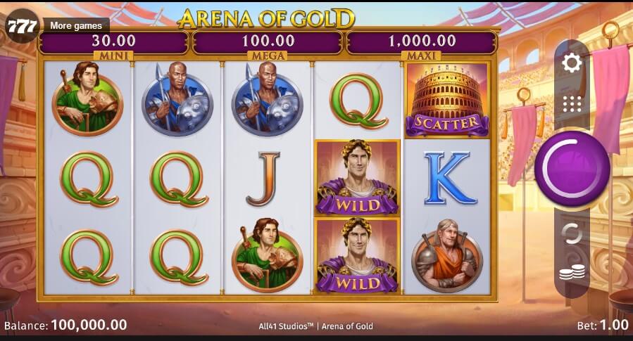 Arena of Gold Microgaming Canada 