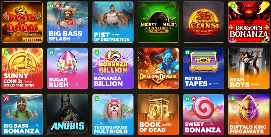Asino - Online Slots
