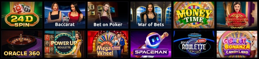 BeonBet - Live Casino Games