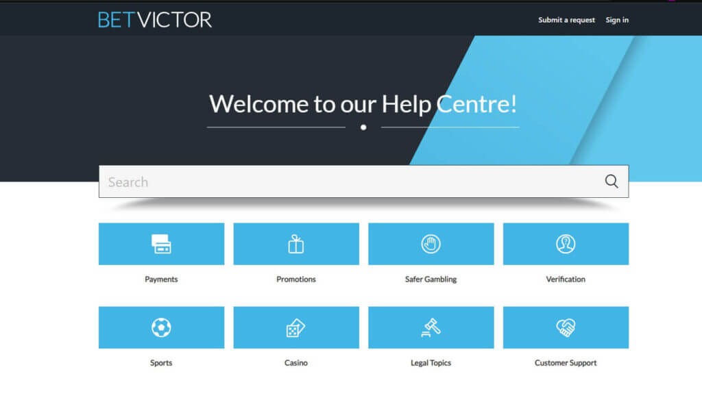 BetVictor Help Centre