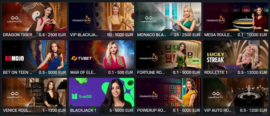 Betandyou - Live Casino Games
