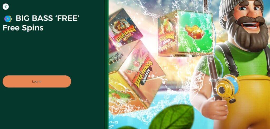 Big Bass Free Spins Bonus Mr Green