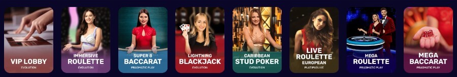 BiggerZ - Live Casino