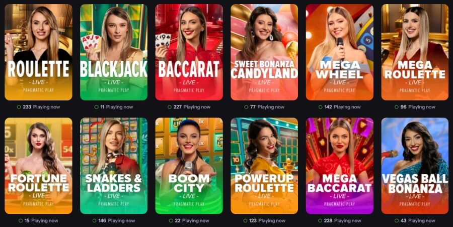 Blazebet - Live Casino Games