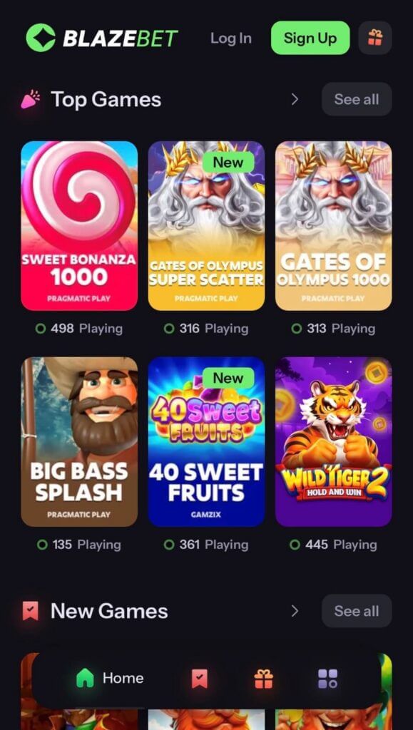 Blazebet - Mobile Casinos in Canada