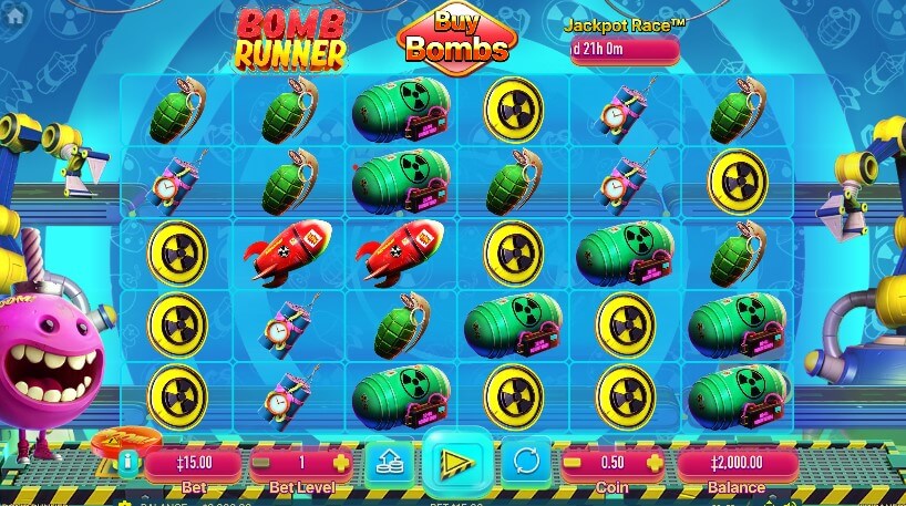 Bomb Runner Slot by Habanero Canada