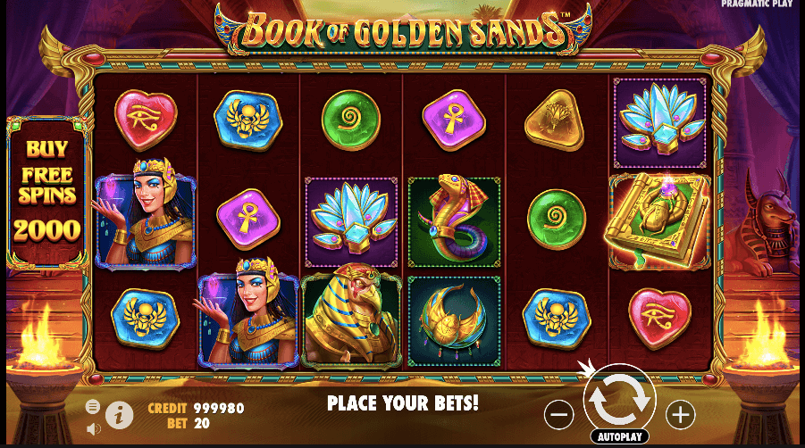 Book of Golden Sands - Pragmatic Play