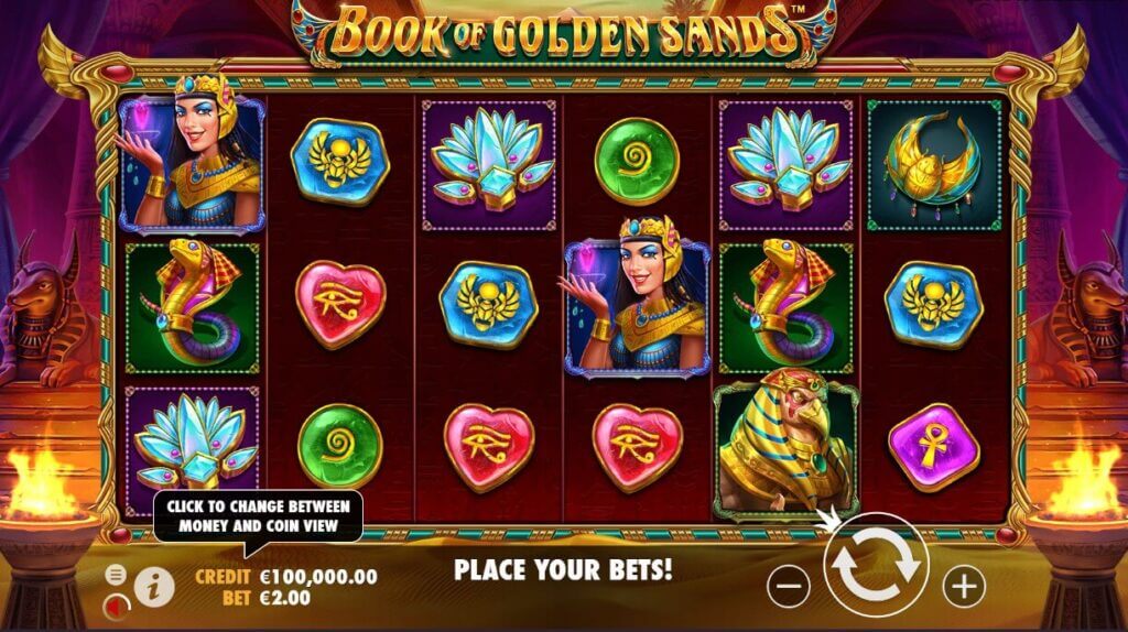 Book of Golden Sands Slot Canada