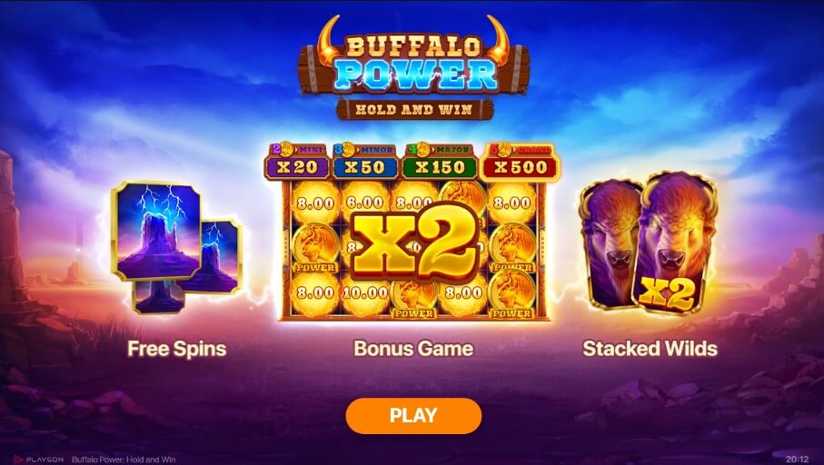 Buffalo Power Hold and Win Slot Canada