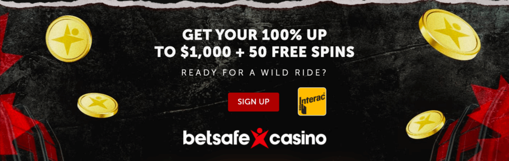 BetSafe Casino bonus 