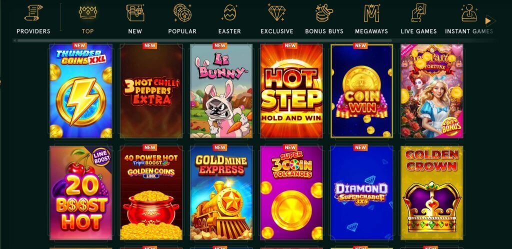 Casinia games