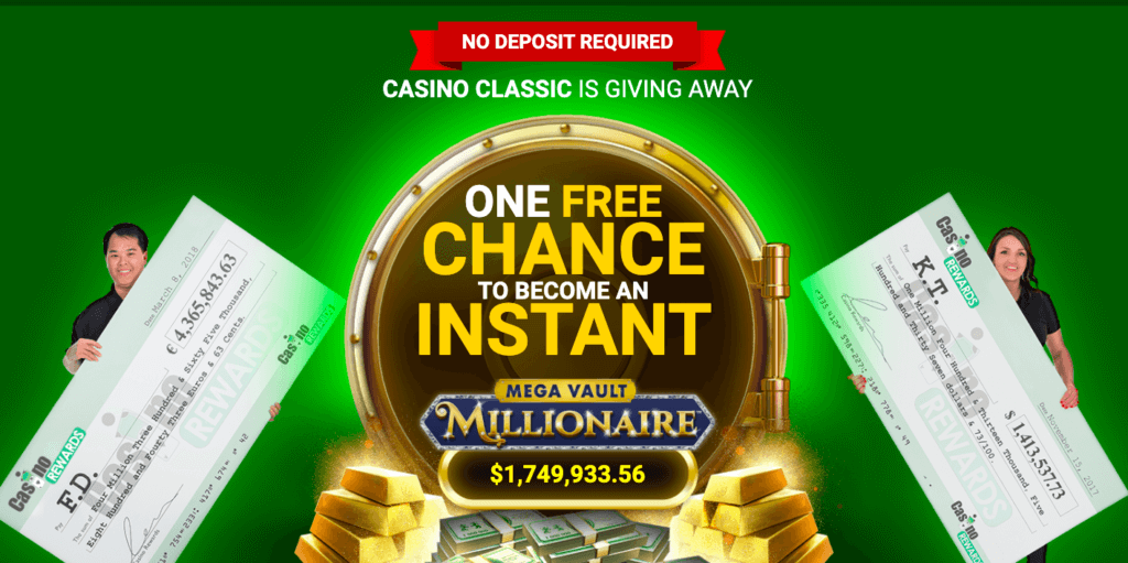 Casino Classic welcome offer