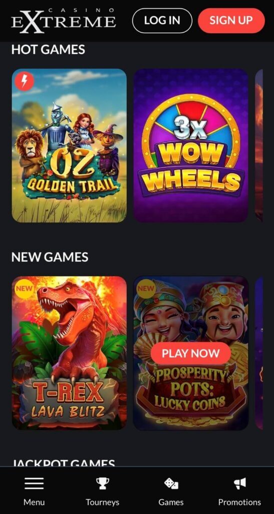 Casino Extreme - Mobile Casinos in Canada