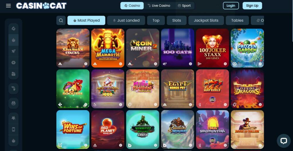 casinocat games