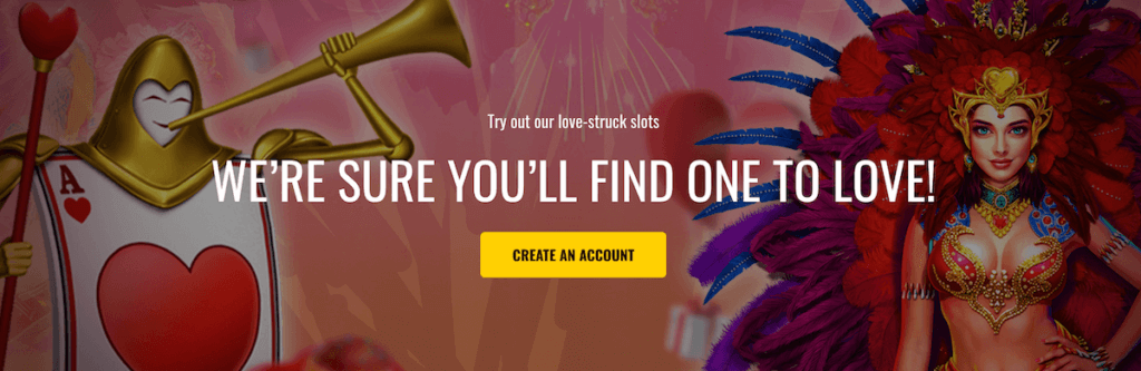 Casinofest valentines day promo slots prize pool