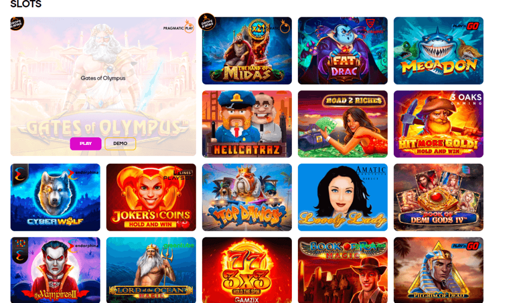 CatCasino Games Collection