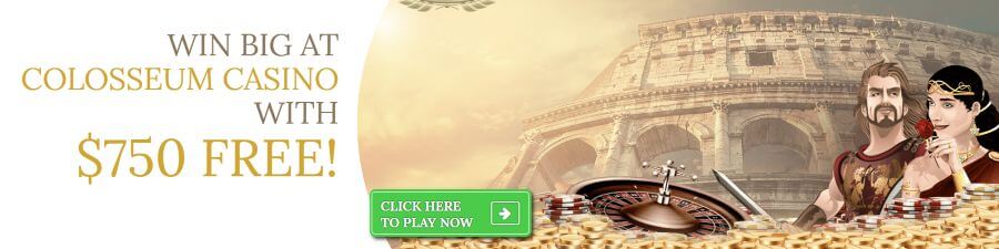 Colosseum Casino - Welcome Bonuses