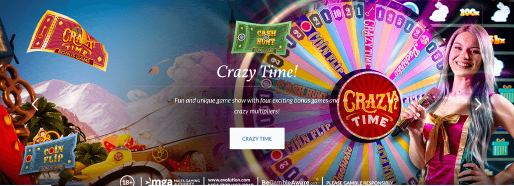 Play Crazy Time 
