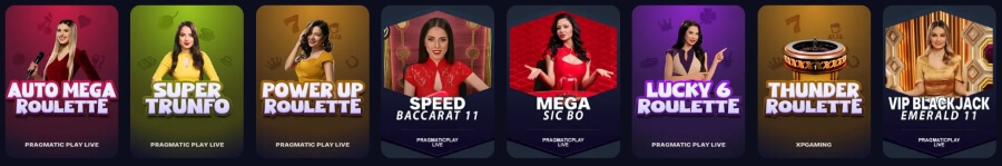 Crypto-Games - Live Casino Games