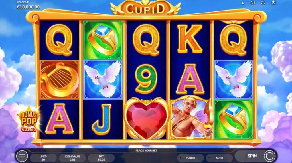 Cupid Slot by Endorphina Canada