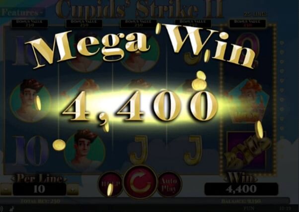 Cupid's Strike Mega Win