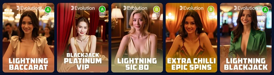 Cybet - Live Casino
