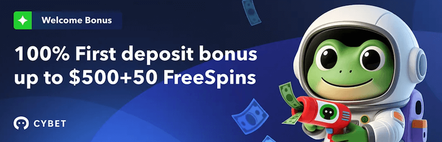 Cybet welcome bonus