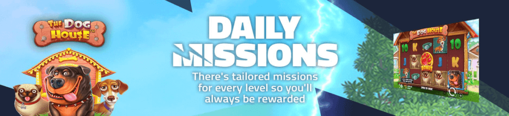 Daily missions Rigged Casino canada promotions