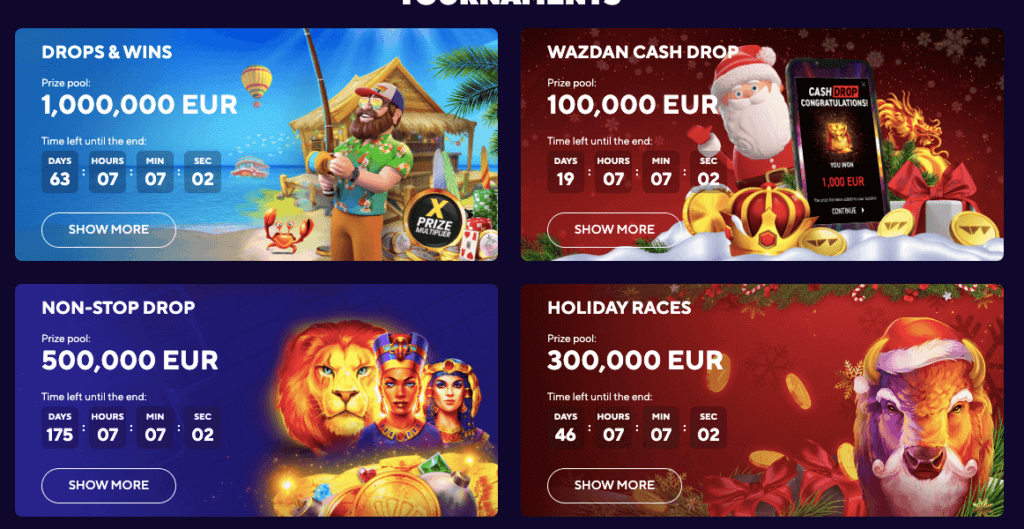 Dazard Casino Tournaments