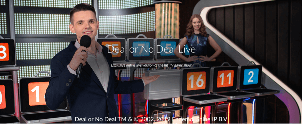 Play Live Deal or No Deal