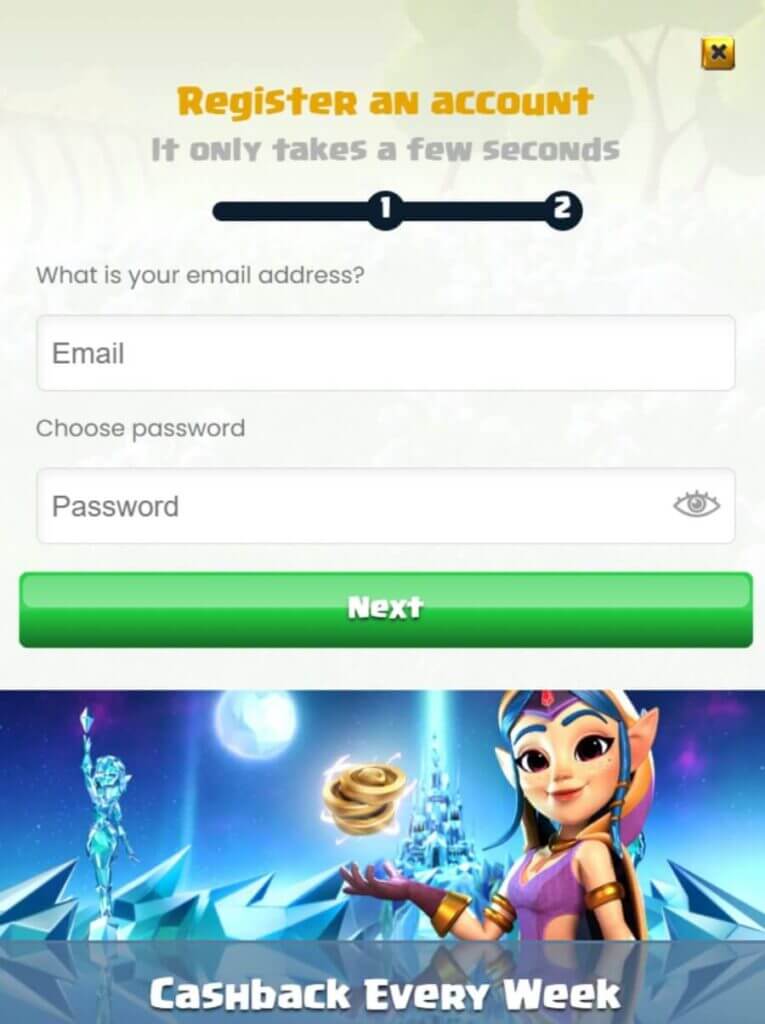 Duelz - Register New Player