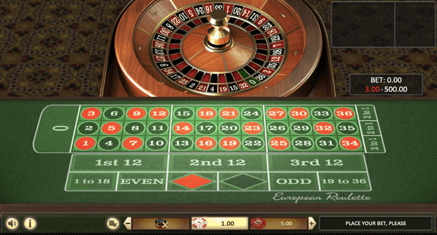 European Roulette - virtual