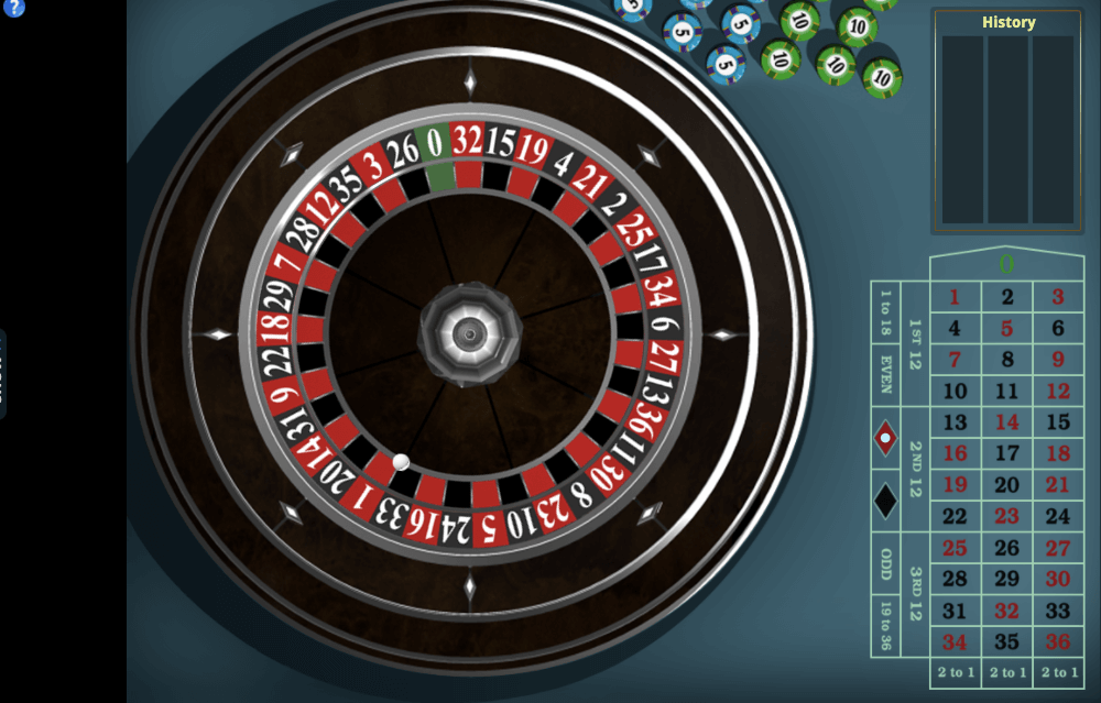 European Roulette Online