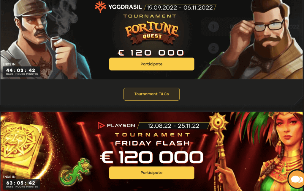 Fairspins Casino Tournaments Canada