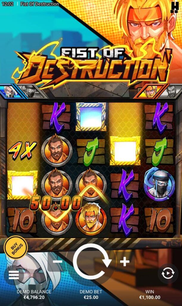 Fist of Destruction - Mobile Slots