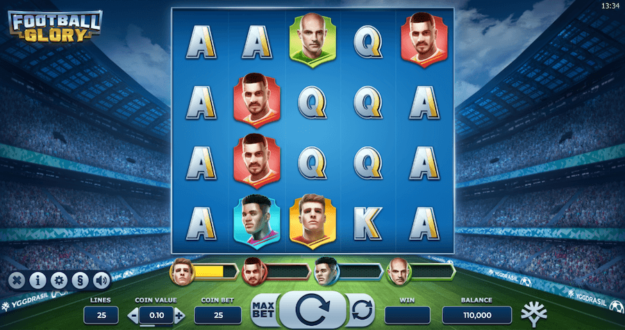 Football Glory Gameboard