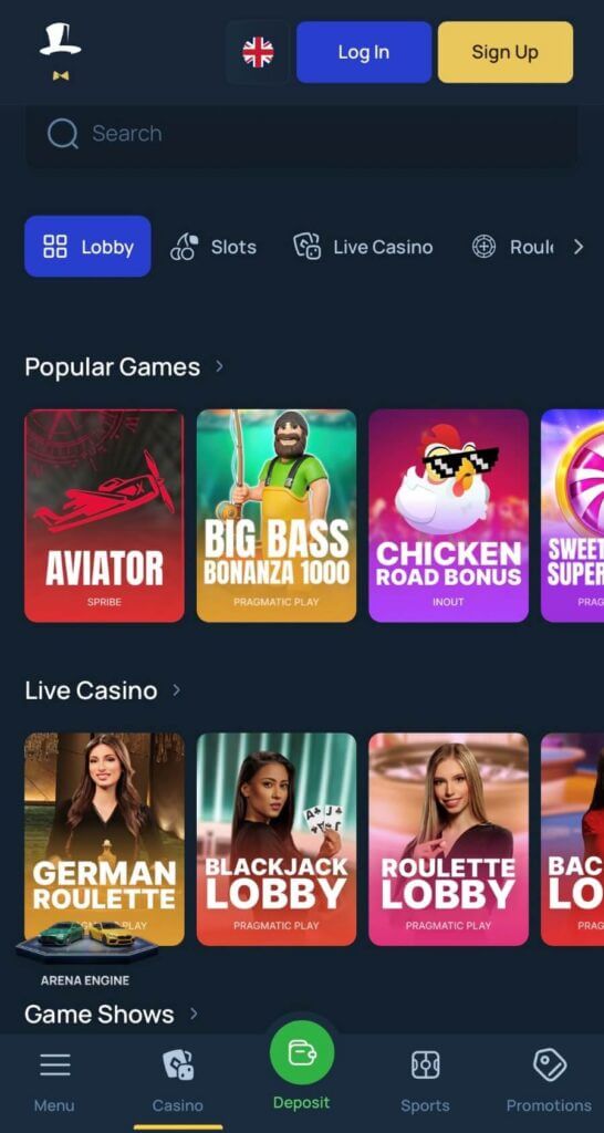 FortuneJack - Mobile Casinos in Canada