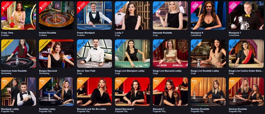 Freshbet - Live Casino Games